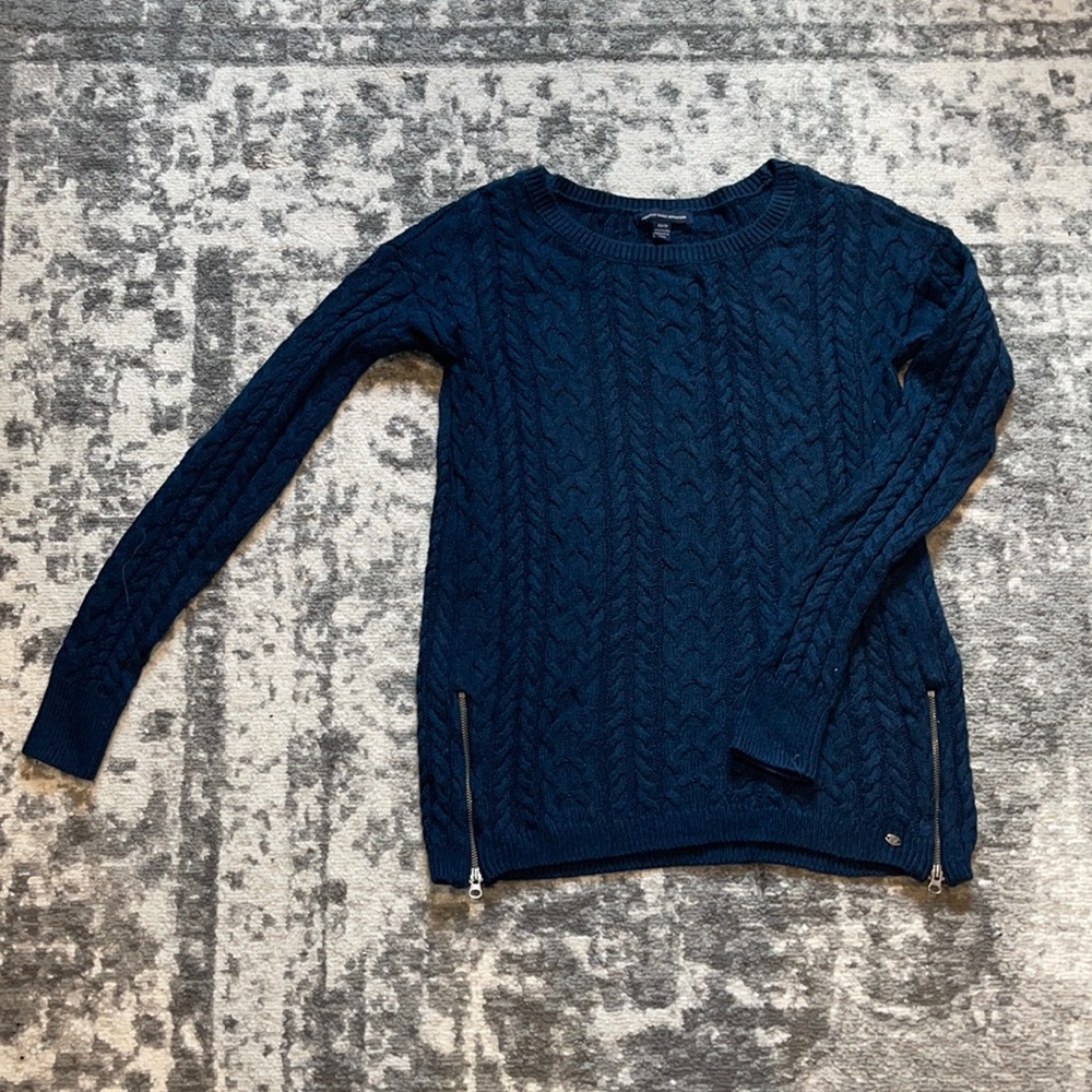 Navy Blue American Eagle Sweater
